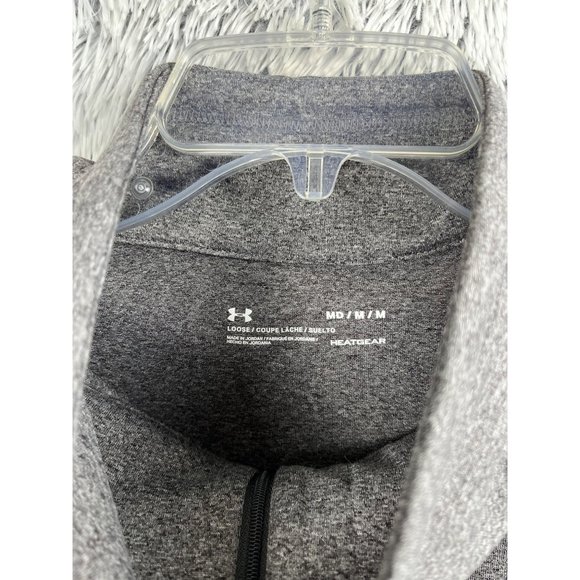 Under Armour Gray Bomber Jacket - Picture 6 of 7